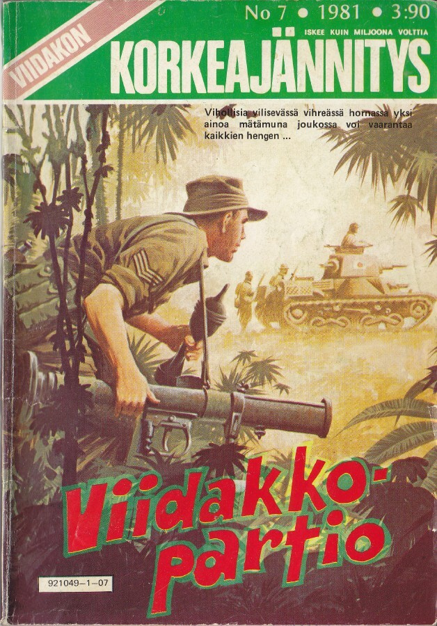 Viidakon Korkeajännitys 7/1981 Viidakkopartio