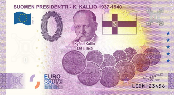 *NOLLA-EURO*2021*SUOMEN 4. KYÖSTI KALLIO*