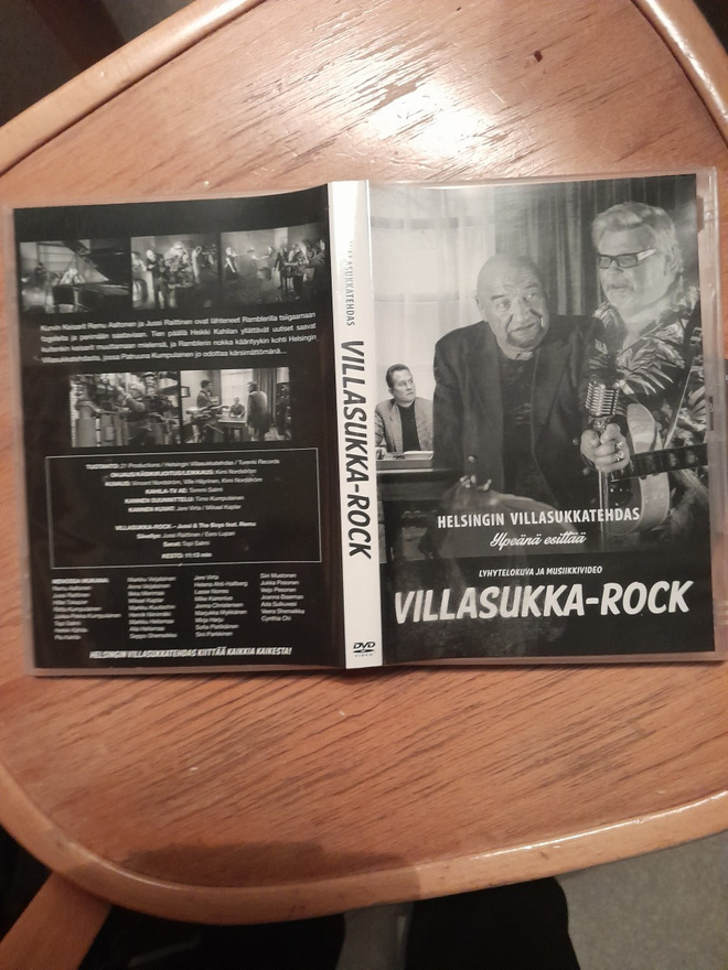 Villasukka-rock dvd,remu aaltonen,raittinen