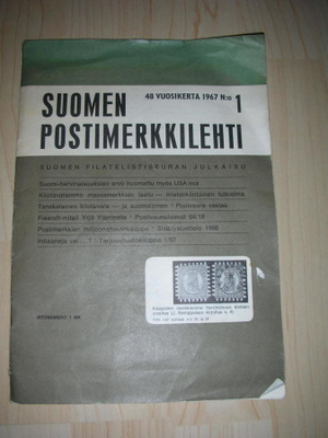 Suomen postimerkkilehti 1 1967
