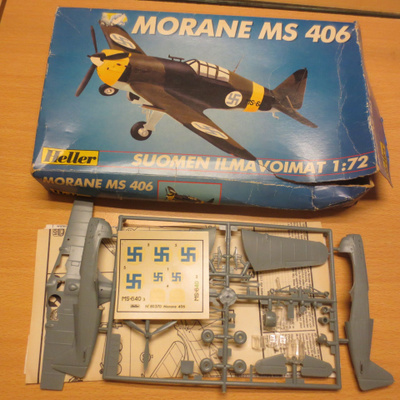Morane Sauldier MS406 1:72 Suomen ilmavoimat