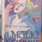 Dorothy B. Hughes: Malja kuolemalle, Suomen Kirja 1944. 272s - pikkukuva 1
