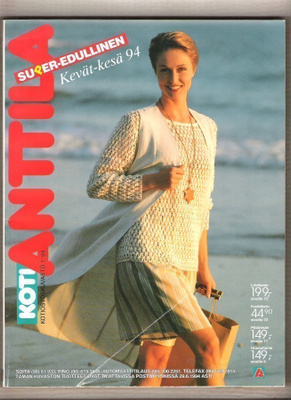 Anttila, luettelo,  1994, sivuja 354.