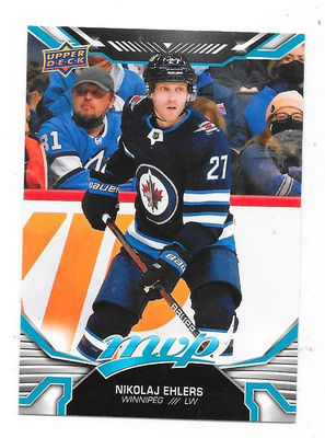 2022-23 Upper Deck MVP #189 Nikolaj Ehlers , Winnipeg Jets