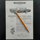 Rambler 6 Super 4-door Sedan auton esite 1960 - pikkukuva 1