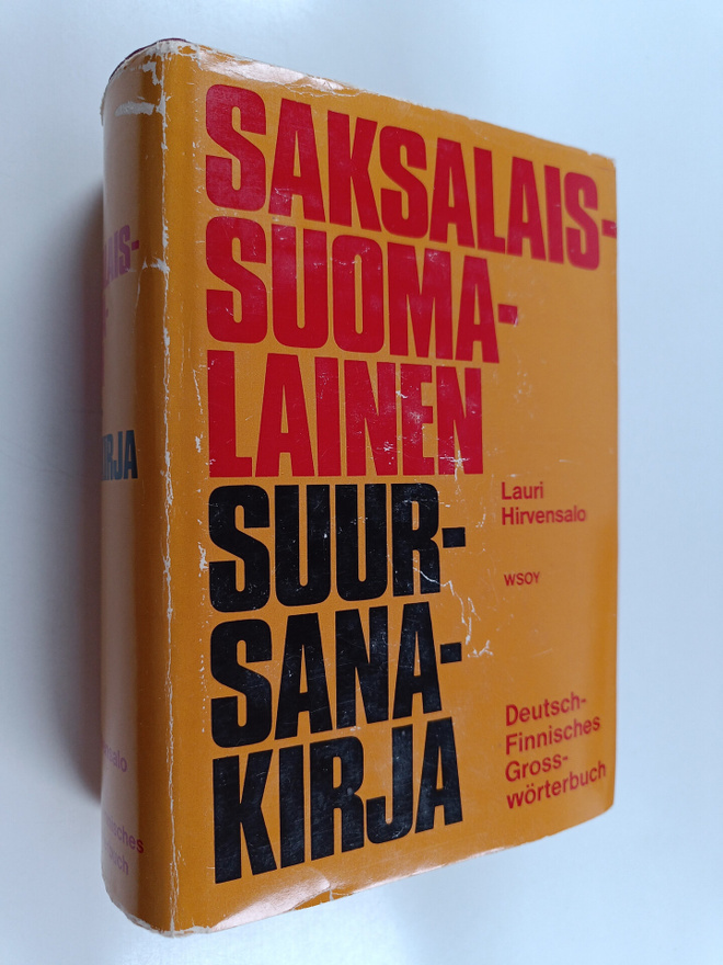 Lauri Hirvensalo : Saksalais-suomalainen suursanakirja