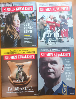 Suomen Kuvalehti n:rot 28-37, 42-52/2014 , vsk.98, 5 kuvaa