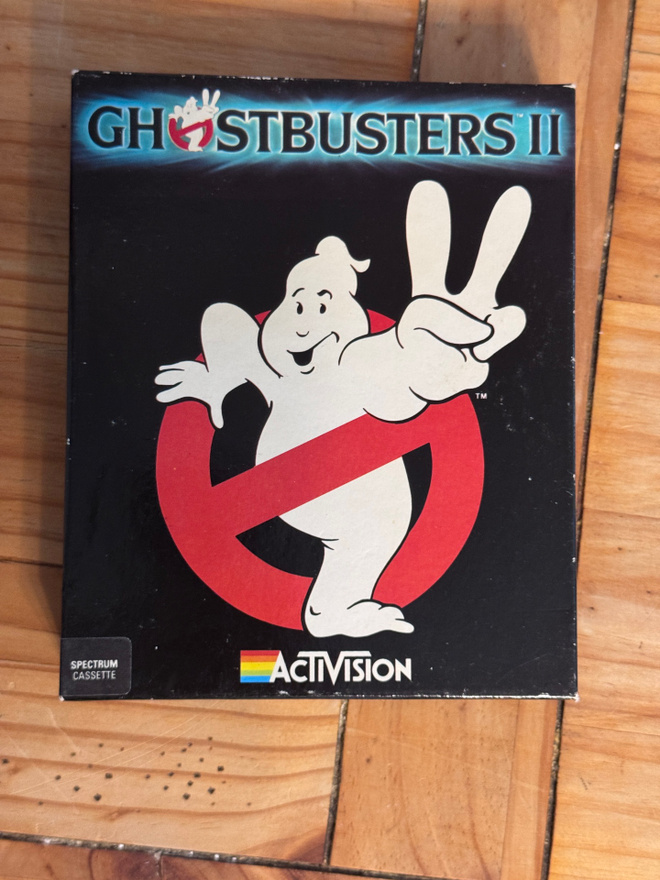 Ghostbusters II – ZX Spectrum, iso laatikkoversio