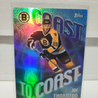 2002-03 Topps Coast to Coast #CC7 Joe Thornton - pikkukuva 1