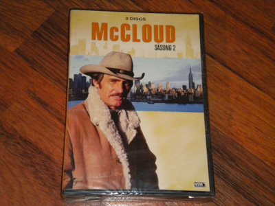 3x DVD - McCloud kausi 2 1971 uusi ruotsi-painos