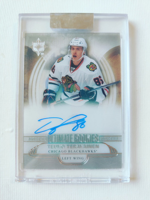 Teuvo Teräväinen 22-23 Clear-Cut Autographed Ultimate Rookie