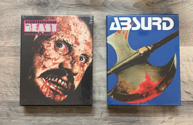Anthropophagous & Absurd 4K limited edition boksit