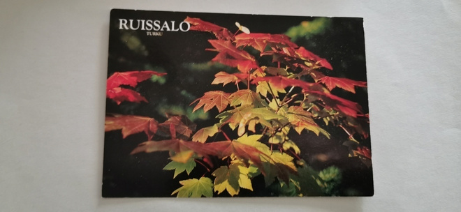 Ruissalo, Turku, kulkematon postikortti