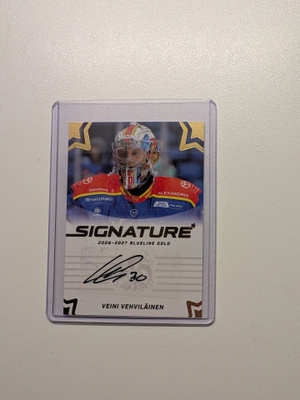 Blueline 26-27 Signature Gold, Veini Vehviläinen Jokerit /40