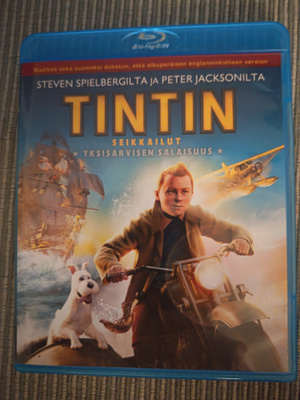 Tintin-yksisarvisen salaisuus bluray