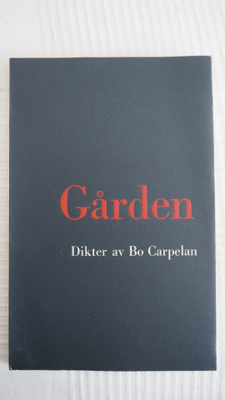 Bo Carpelan: DIKTER, 1969, UUDENVEROINEN