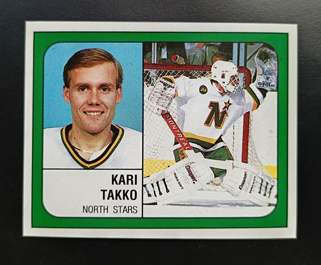 1988-89 Panini Hockey #85 Kari Takko