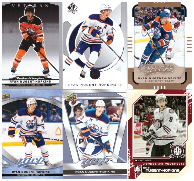 6 x RYAN NUGENT-HOPKINS Edmonton Oilers