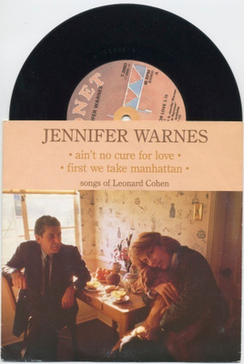 JENNIFER WARNES First We Take Manhattan – 1987 7” +KK, Cohen