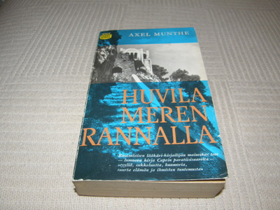 Axel Munthe Huvila meren rannalla  -nid