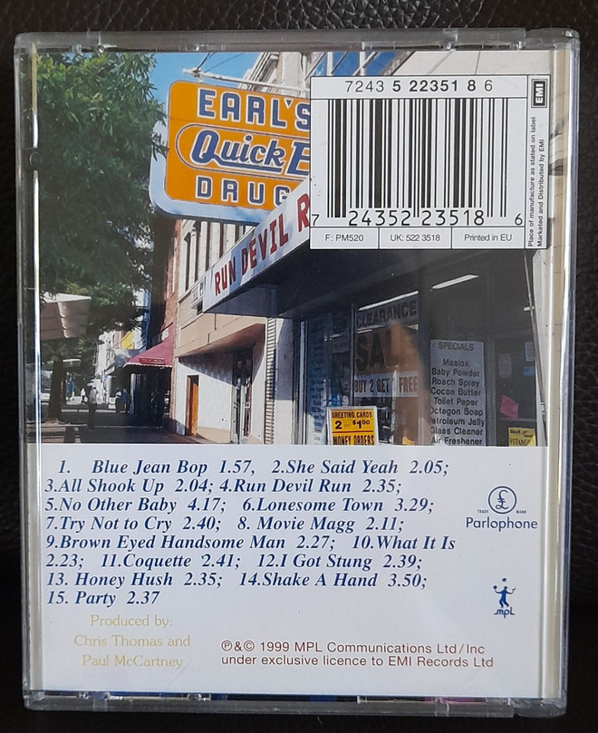 Paul McCartney - Run devil run minidisc - Huuto.net