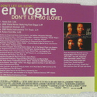 En Vogue • Don't Let Go (Love) CD-Single - pikkukuva 2