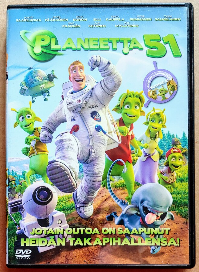 PLANEETTA 51 – Suomi-DVD 2009 - puhumme suomea – Elli Haloo
