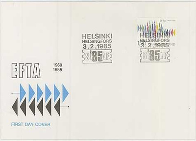 1985 EFTA FDC