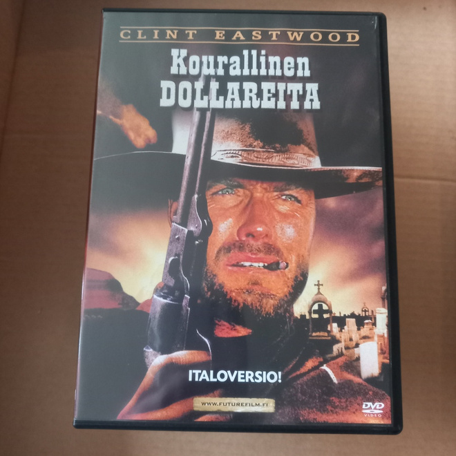Kourallinen dollareita Suomi DVD italoversio