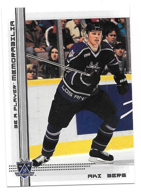 2000-01 BAP Memorabilia #309 Aki Berg Los Angeles Kings