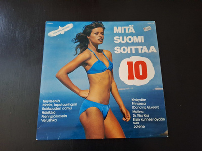 MITÄ SUOMI SOITTAA 10 Anita Hirvonen, Jukka Kuoppamäki ym LP