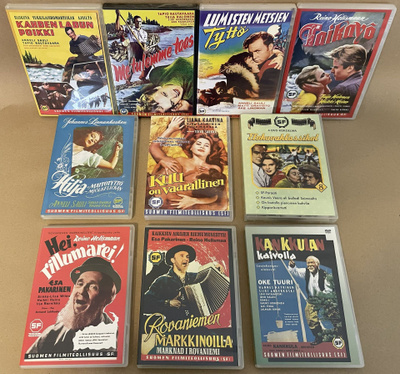 Suomi-filmin kulta-ajan elokuvia DVD