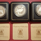 Conservation sarja 3 x 28 g PROOF: Botswana + Gambia + Fiji. - pikkukuva 1