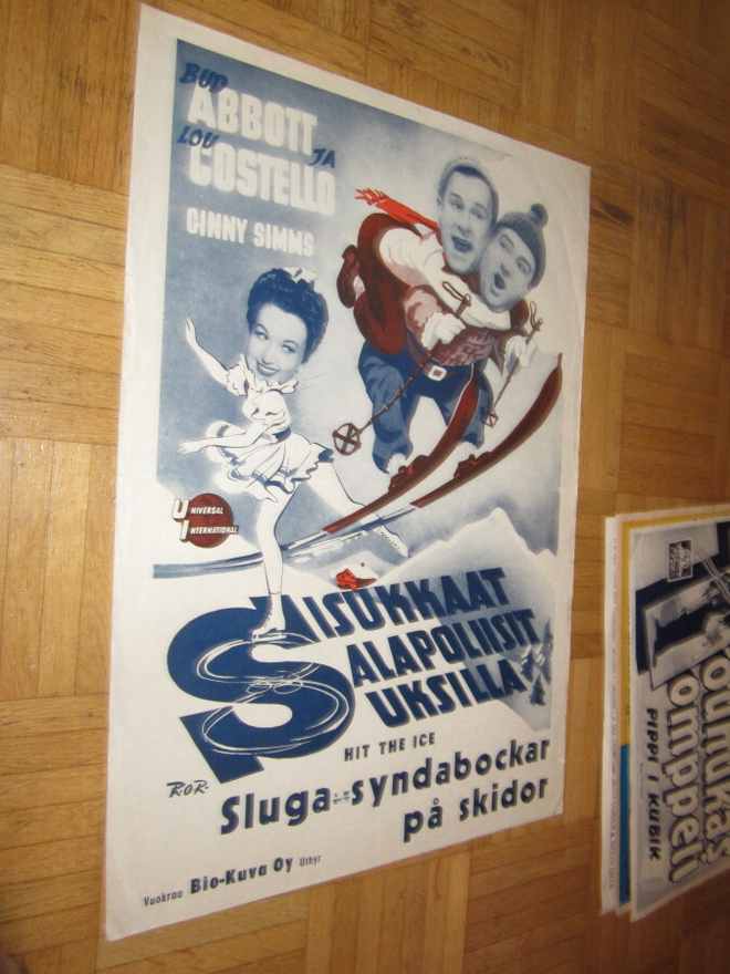 VANHA ORIG ELOKUVAJULISTE OHUKAS OMPPELI