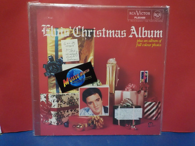 ELVIS - CHRISTMAS ALBUM M-/EX- GER -85 PRESS REISSUE LP