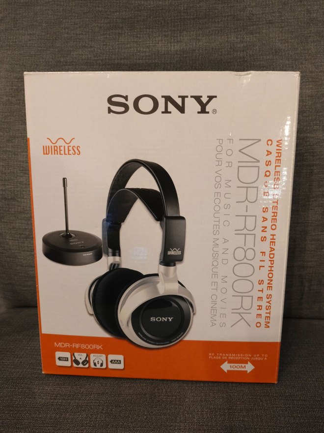 Sony MDR-RF800RK langattomat kuulokkeet