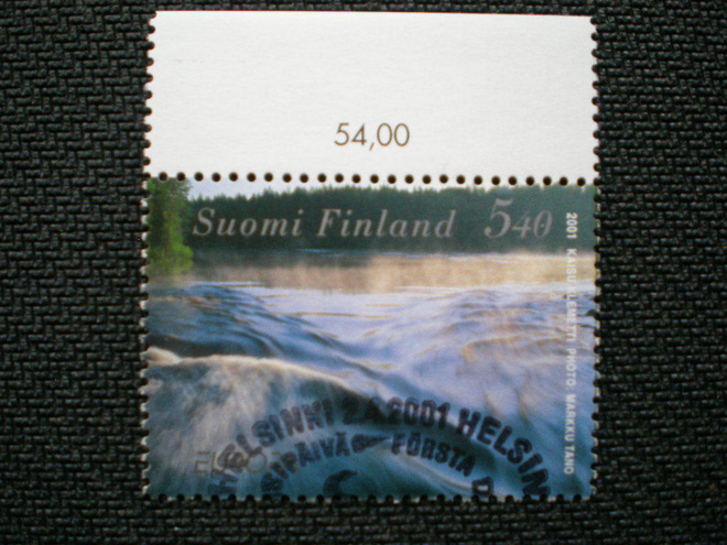 EP-leimattu merkki EUROOPPA 2001 - LaPe 1561