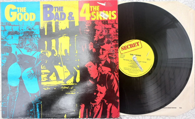 4-SKINS: The Good, The Bad & The 4-Skins  LP