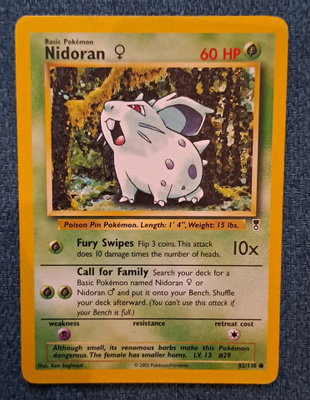 Nidoran legendary collection!
