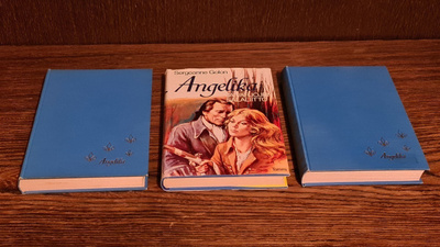 Angelika kirjoja 3kpl