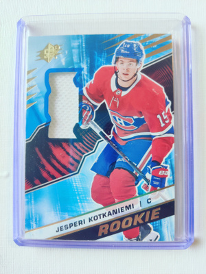 Jesperi Kotkaniemi - 18-19 SPx Rookie Jersey