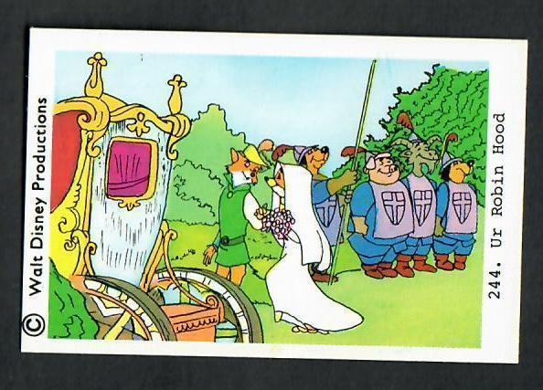 Keräilykuva - Disney - Robin Hood 244