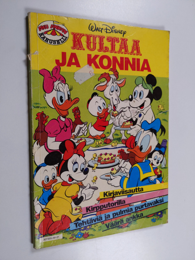 Walt Disney : Kultaa ja konnia
