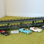 #U87 Märklin 4074 autojenkuljetusvaunu + 4 autoa - pikkukuva 2