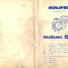 Suzuki PV alkup. koneen varaosaluettelon sähköposti-kopsut - pikkukuva 1