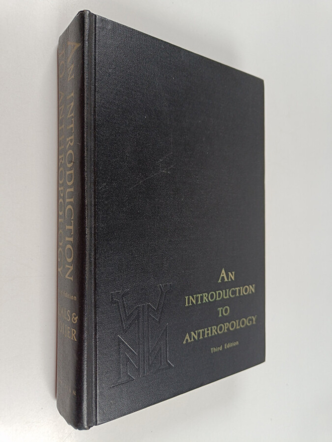 Ralph R. Beals : An introduction to anthropology