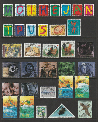 Vuoden 1996 merkit loistoleimattuina.