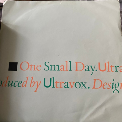 ULTRAVOX: One Small Day * Easterly . *UK 1984