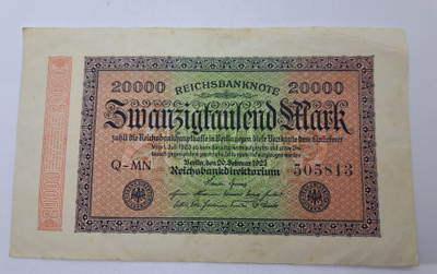 Saksa 20000 mark 1923