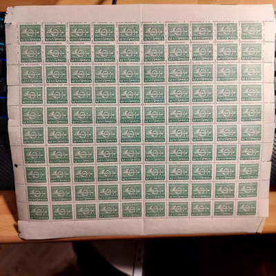 1944 kenttäposti  KP7 arkki **